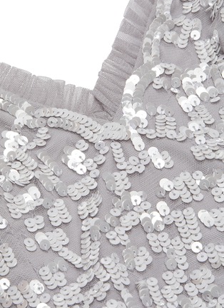 Detail View - Click To Enlarge - NEEDLE & THREAD - Sequin embellished sleeveless mini dress