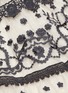 Detail View - Click To Enlarge - NEEDLE & THREAD - Midsummer' lace trim floral embroidered short sleeve mini dress