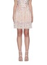 Main View - Click To Enlarge - NEEDLE & THREAD - Sequin embellished cape sleeve tulle mini dress