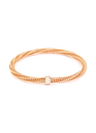 Main View - Click To Enlarge - ROBERTO COIN - 'Primavera' diamond 18k rose gold bracelet