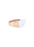 Main View - Click To Enlarge - ROBERTO COIN - 'Sauvage Prive' diamond white jadeite 18k rose gold ring