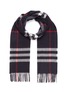 Main View - Click To Enlarge - BURBERRY - Check wool scarf
