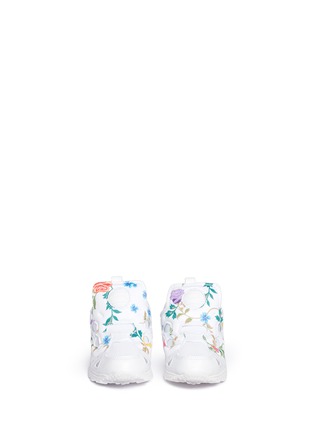 Front View - Click To Enlarge - REEBOK - 'Versa Pump Fury Syn' floral print toddler sneakers