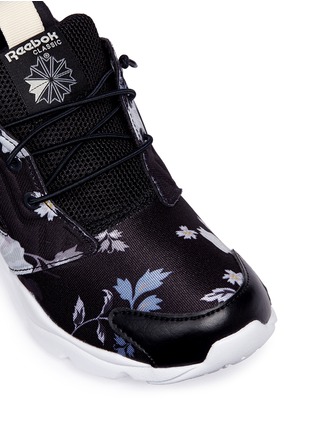 Detail View - Click To Enlarge - REEBOK - 'Furylite Graphic' floral print kids sneakers
