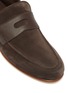 Detail View - Click To Enlarge - JOHN LOBB - 'Hendra' suede penny loafers
