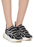 Figure View - Click To Enlarge - STELLA MCCARTNEY - 'Eclypse' contrast outline sneakers