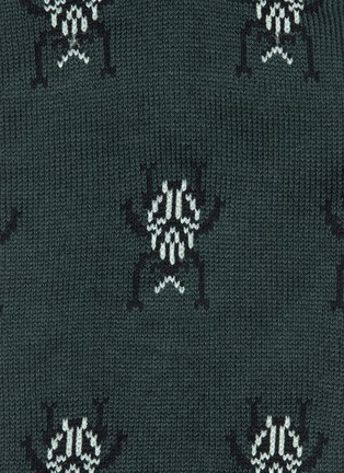 Detail View - Click To Enlarge - PAUL SMITH - Beetle intarsia socks