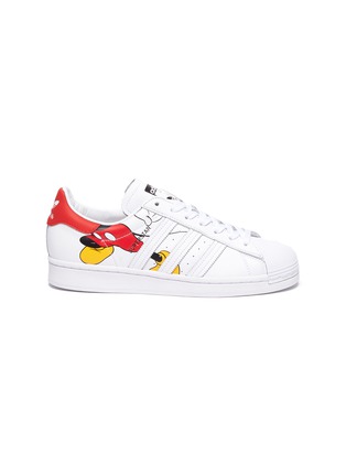 Main View - Click To Enlarge - ADIDAS - 'Superstar' Mickey Mouse graphic print sneakers