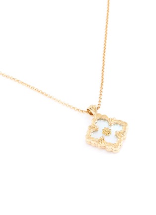  - BUCCELLATI - Opera Color' mother of pearl yellow gold necklace