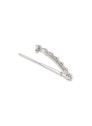 Detail View - Click To Enlarge - CZ BY KENNETH JAY LANE - Pearl cubic zirconia hair pin