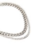 Detail View - Click To Enlarge - CZ BY KENNETH JAY LANE - Cubic zirconia row chain necklace