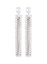 Main View - Click To Enlarge - CZ BY KENNETH JAY LANE - Cubic zirconia chain drop earrings