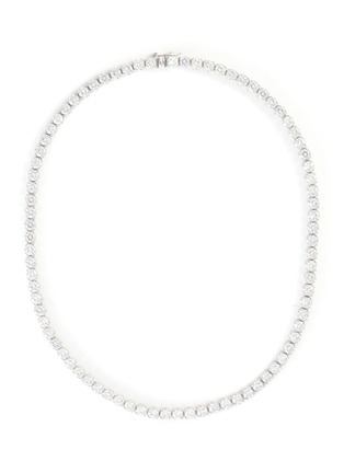 Main View - Click To Enlarge - CZ BY KENNETH JAY LANE - Cubic zirconia classic tennis necklace