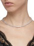 Figure View - Click To Enlarge - CZ BY KENNETH JAY LANE - Cubic zirconia classic tennis necklace