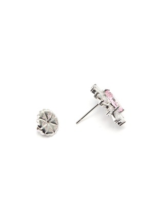 Detail View - Click To Enlarge - CZ BY KENNETH JAY LANE - 'Starburst' cubic zirconia stud earrings