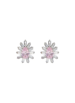 Main View - Click To Enlarge - CZ BY KENNETH JAY LANE - 'Starburst' cubic zirconia stud earrings