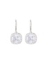 Main View - Click To Enlarge - CZ BY KENNETH JAY LANE - cubic zirconia cushion earrings