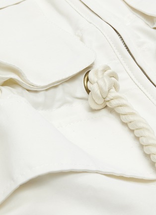  - STELLA MCCARTNEY - Cargo pocket compact cotton jacket