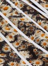  - STELLA MCCARTNEY - Contrast binding daisy print silk midi skirt