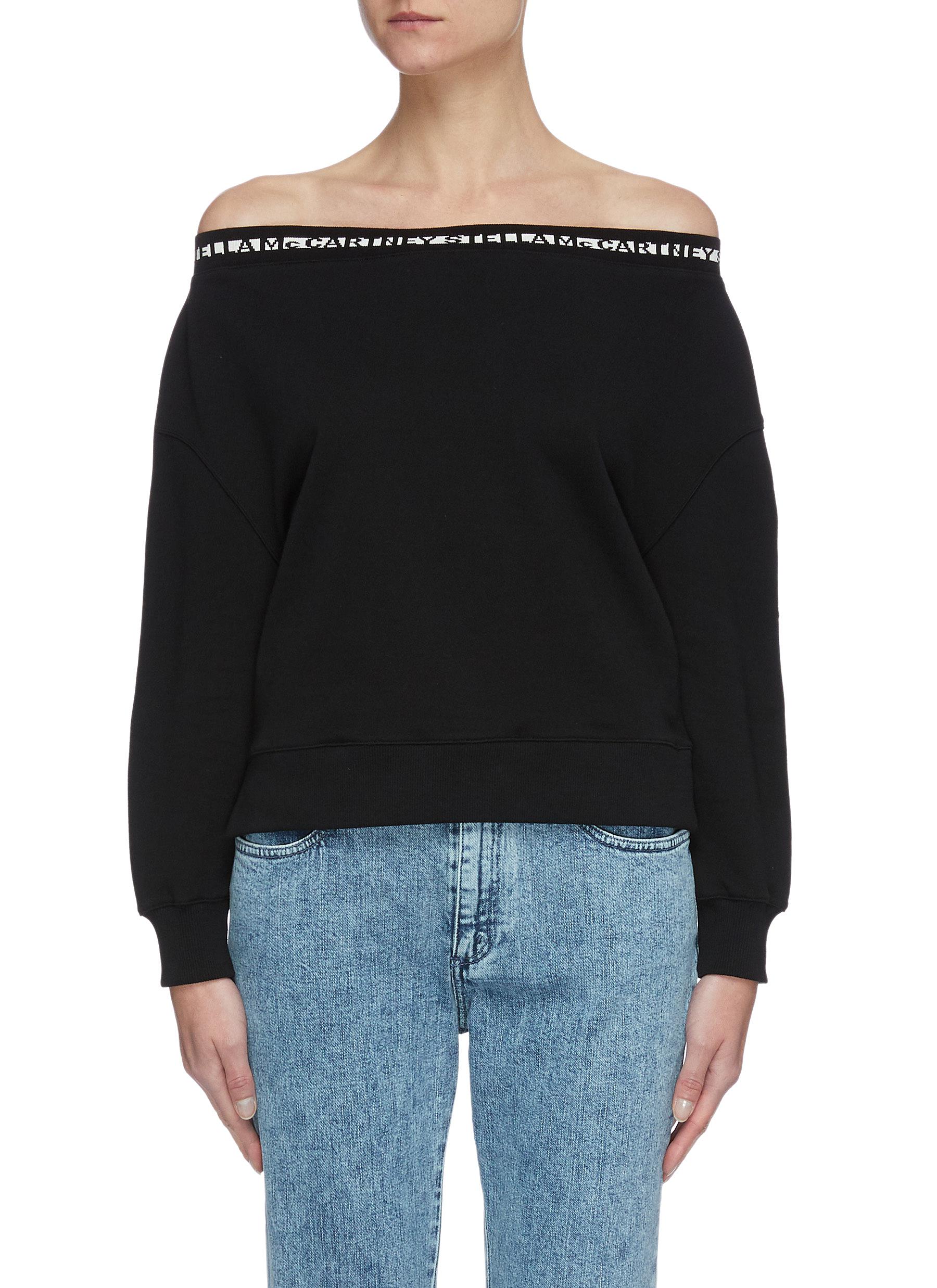 boat neck sweatshirt womens