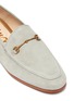 Detail View - Click To Enlarge - SAM EDELMAN - 'Loraine' horsebit suede step-in loafers'