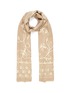 Main View - Click To Enlarge - JANAVI - Jaal print cashmere scarf