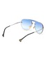 Figure View - Click To Enlarge - DONNIEYE - 'Faith' metal aviator sunglasses
