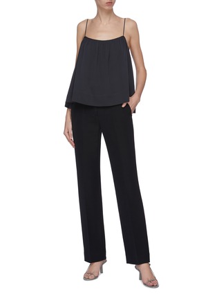 Figure View - Click To Enlarge - THE ROW - 'Carmine' flared camisole top