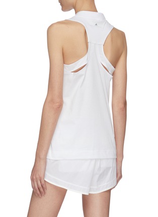 Back View - Click To Enlarge - ADIDAS BY STELLA MCCARTNEY - Graphic print V-neck performance tank top