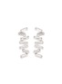 SUZANNE KALAN - 'Fireworks' diamond 18k white gold earrings