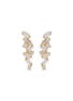 Main View - Click To Enlarge - SUZANNE KALAN - 'Fireworks' diamond 18k yellow gold earrings