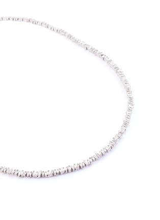 SUZANNE KALAN  'Fireworks' diamond 18k white gold tennis necklace