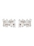 Main View - Click To Enlarge - SUZANNE KALAN - 'Fireworks' diamond 18k white gold earrings