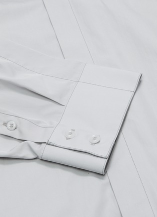 Detail View - Click To Enlarge - MAISON MARGIELA - Belted cotton shirt dress