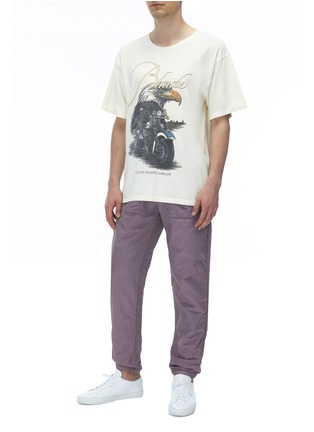 Figure View - Click To Enlarge - RHUDE - VINTAGE WASH EAGLE DREAM GRAPHIC T-SHIRT