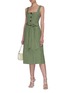 Figure View - Click To Enlarge - C/MEO COLLECTIVE - Occurrence' button up belted dress