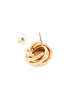 Detail View - Click To Enlarge - KENNETH JAY LANE - 3D swirl single stud earring