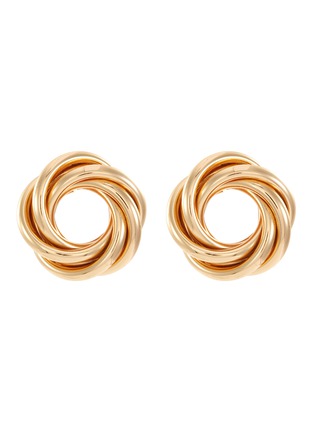 Main View - Click To Enlarge - KENNETH JAY LANE - 3D swirl single stud earring