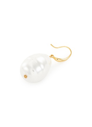 Detail View - Click To Enlarge - KENNETH JAY LANE - Baroque pearl single drop earring