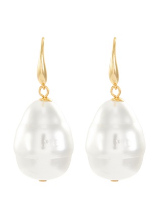 Main View - Click To Enlarge - KENNETH JAY LANE - Baroque pearl single drop earring