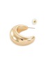 Detail View - Click To Enlarge - KENNETH JAY LANE - Chubby C shape hoop earrings