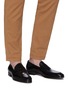 Figure View - Click To Enlarge - SANTONI - 'Simon' leather penny loafers