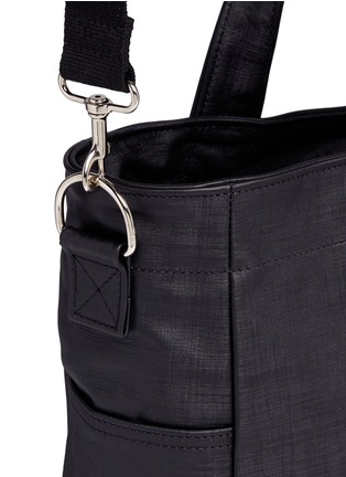  - MEILLEUR AMI PARIS - 'Petit Ami' saffiano leather messenger tote bag