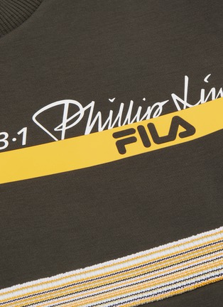 Detail View - Click To Enlarge - FILA X 3.1 PHILLIP LIM - Sleeveless asymmetric pleated dress