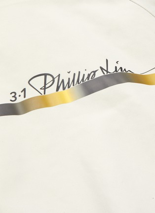 - FILA X 3.1 PHILLIP LIM - Colourblock knit sleeve logo panel track jacket