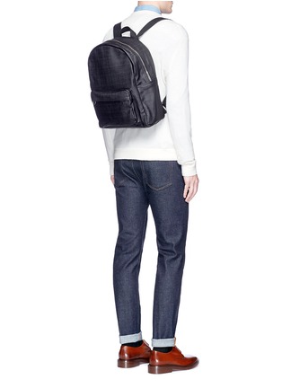 Figure View - Click To Enlarge - MEILLEUR AMI PARIS - 'Sac à dos' saffiano leather backpack