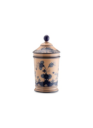 Main View - Click To Enlarge - GINORI 1735 - Oriente Italiano Pharmacy Vase with Cover – 20cm – Cipria