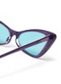 Detail View - Click To Enlarge - GUCCI - Acetate frame cateye sunglasses