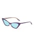 Main View - Click To Enlarge - GUCCI - Acetate frame cateye sunglasses