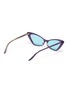 Figure View - Click To Enlarge - GUCCI - Acetate frame cateye sunglasses